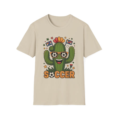 Soccer Cactus Party T-Shirt