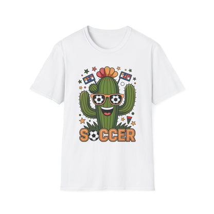 Soccer Cactus Party T-Shirt