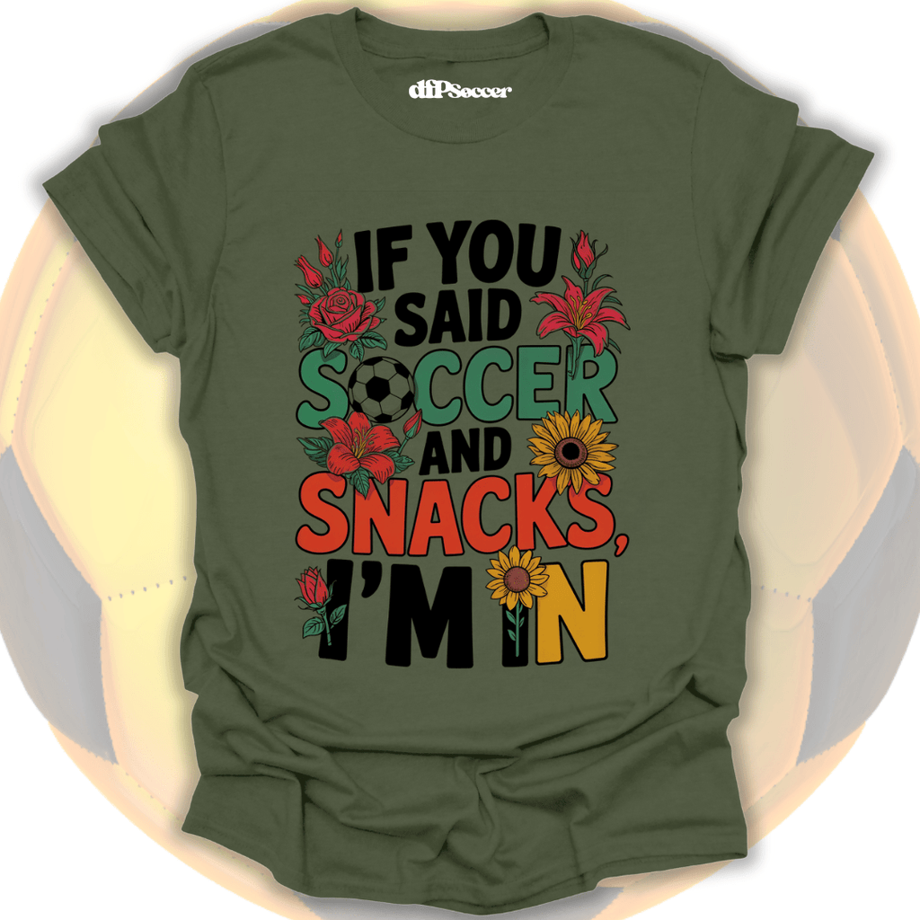 Soccer And Snacks T-Shirt