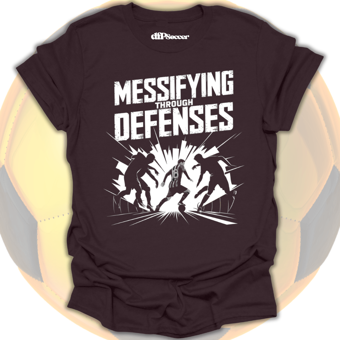 Messifying Through defenses Soccer T-Shirt