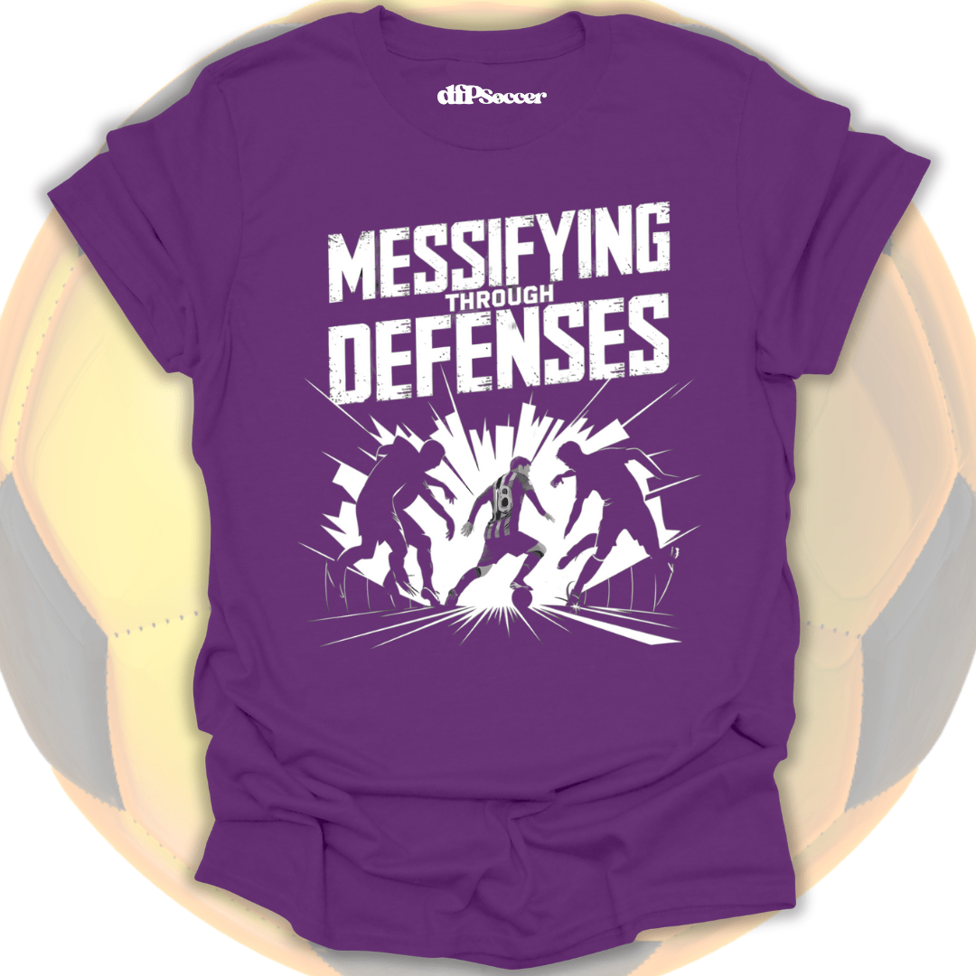 Messifying Through defenses Soccer T-Shirt