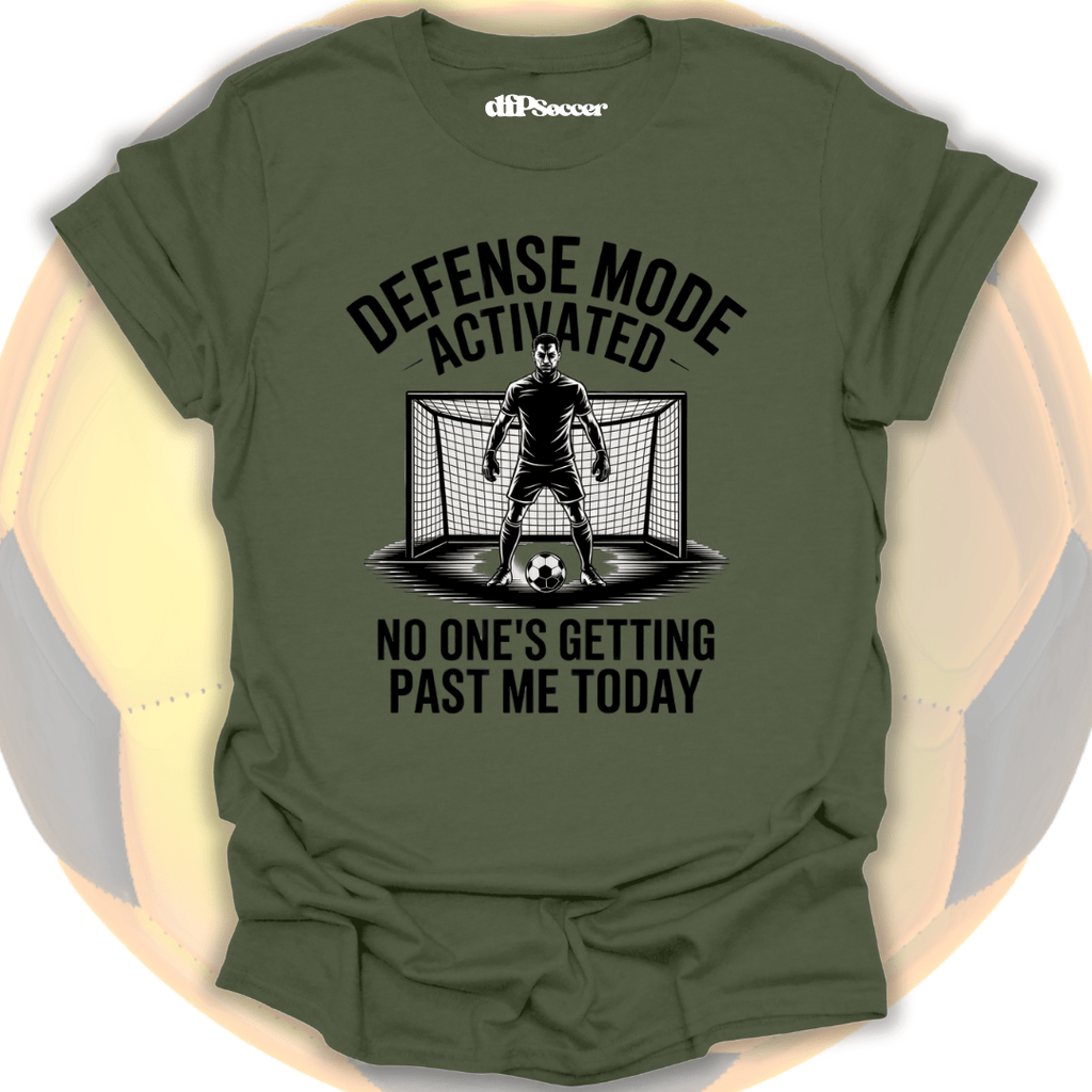 Defense Mode Soccer T-Shirt