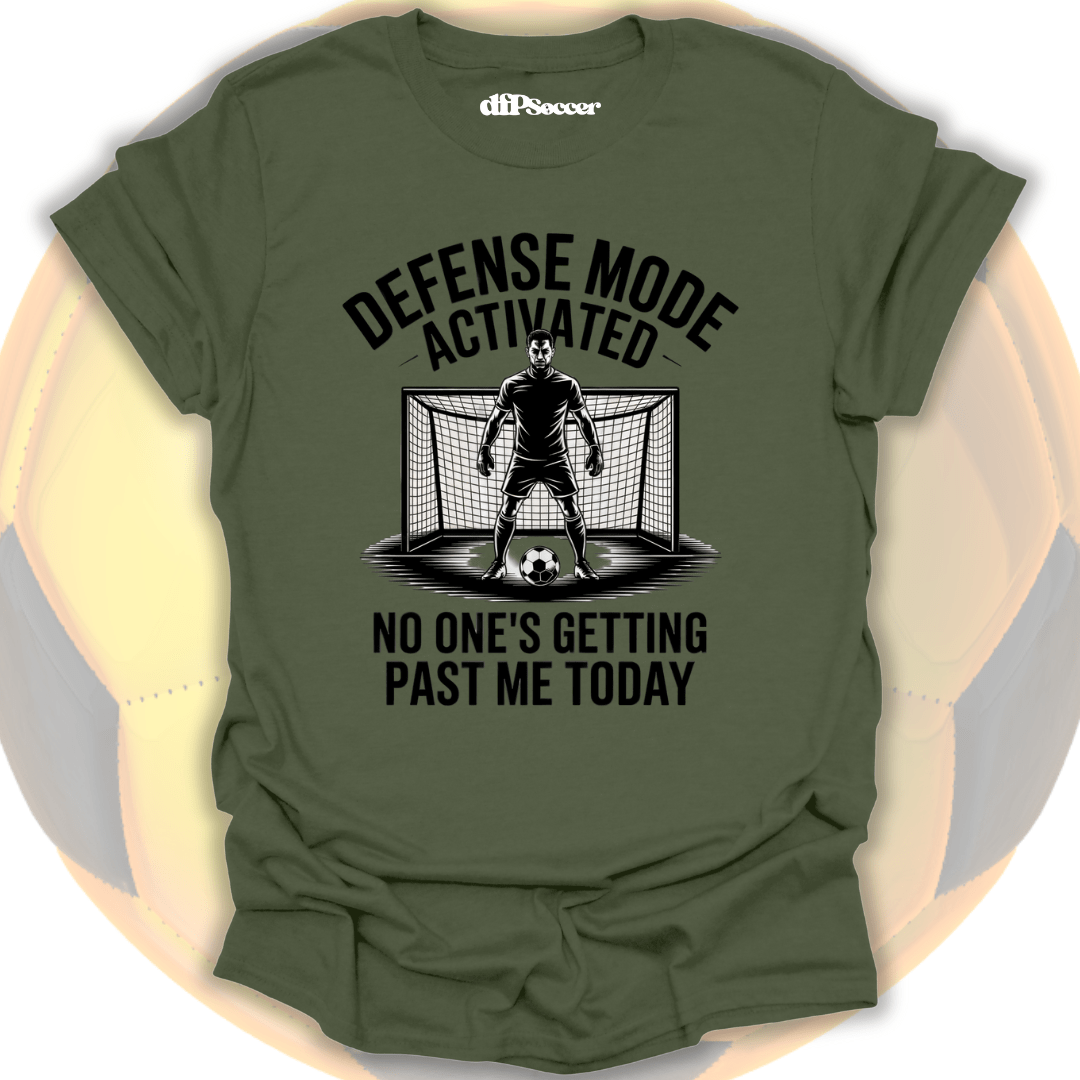 Defense Mode Soccer T-Shirt