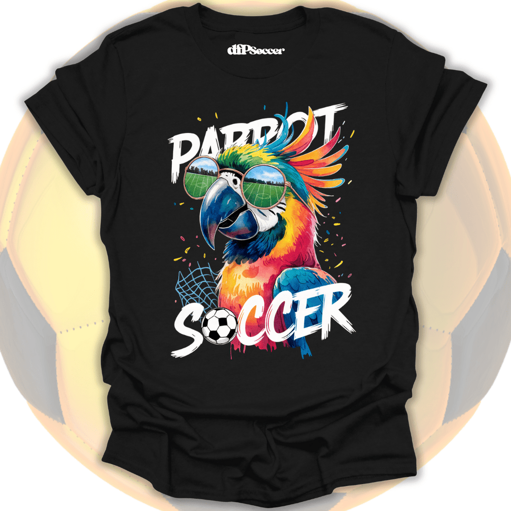 Cool Parrot Soccer T-Shirt