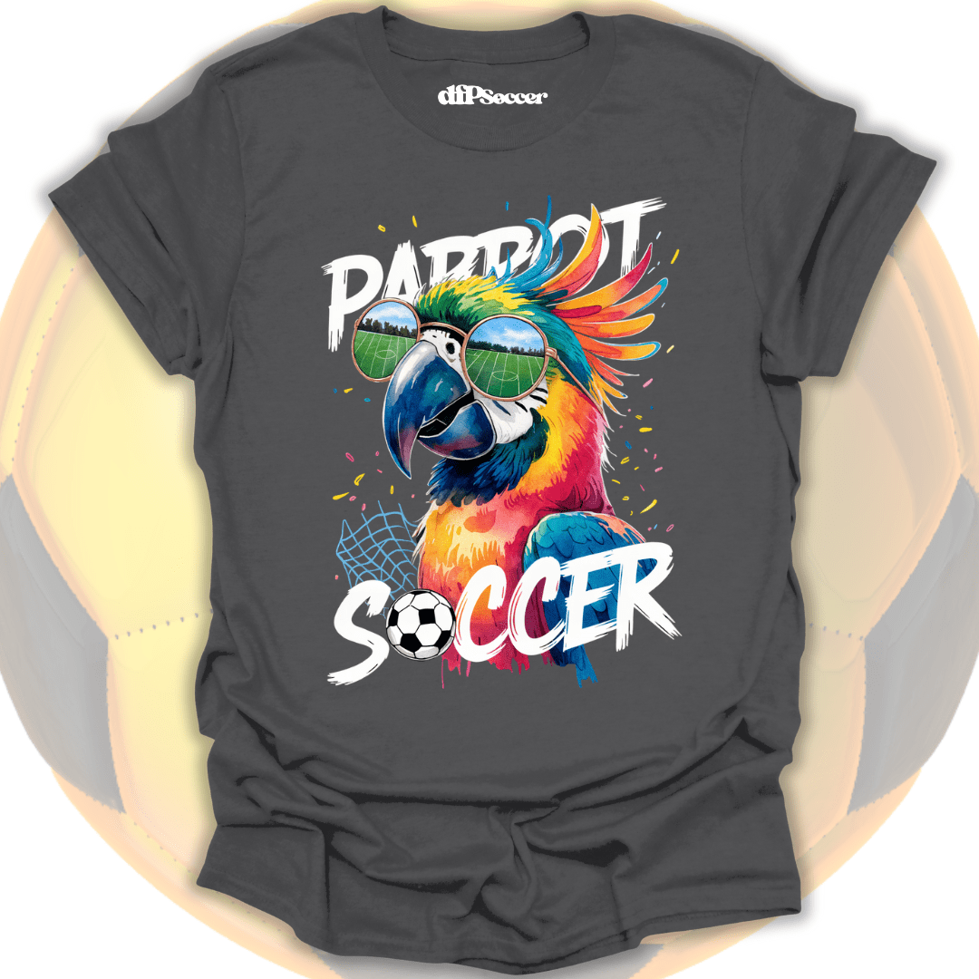Cool Parrot Soccer T-Shirt
