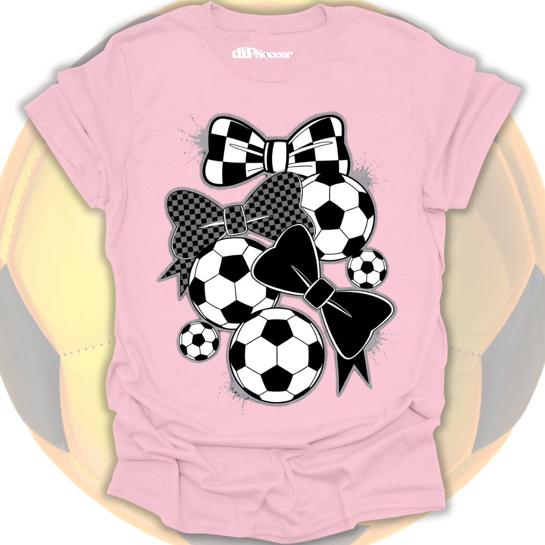 Checkered Soccer Balls T-Shirt