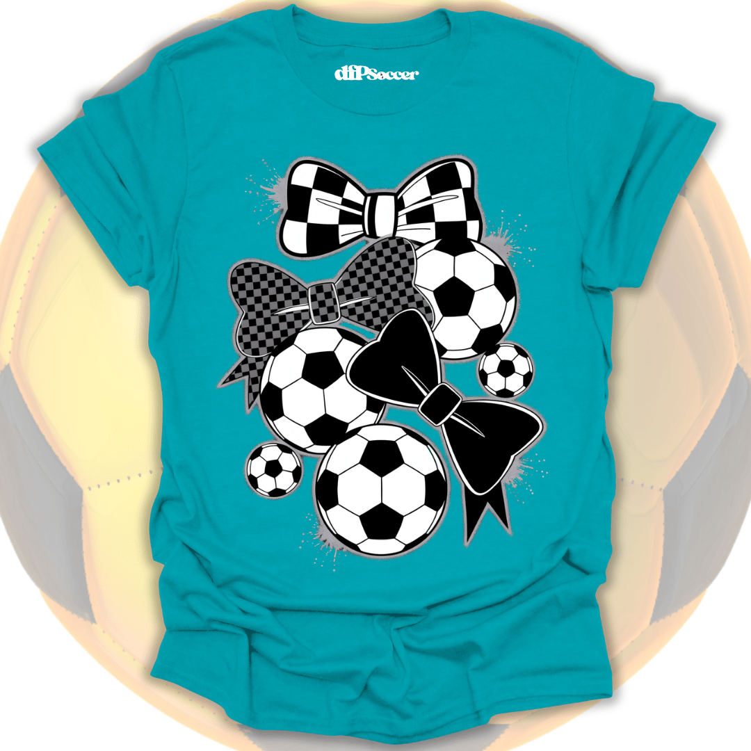 Checkered Soccer Balls T-Shirt