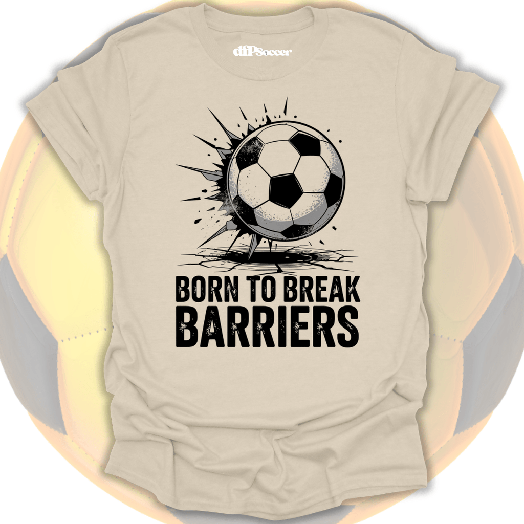 Break Barriers Soccer T-Shirt