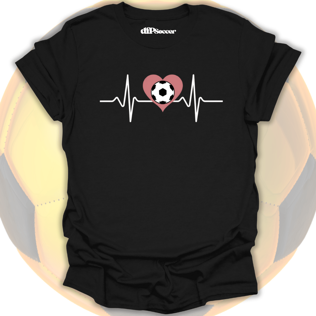 Soccer Heartbeat T-Shirt