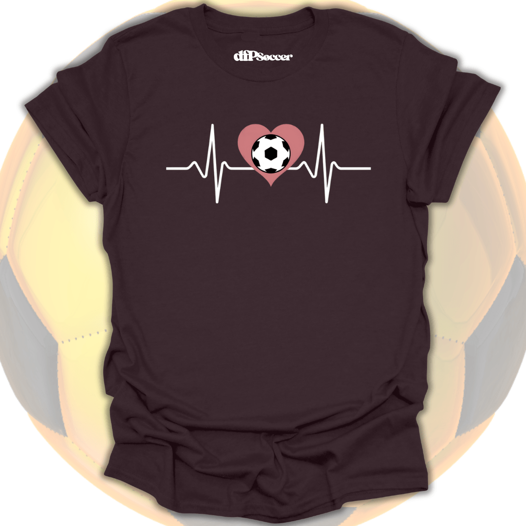 Soccer Heartbeat T-Shirt