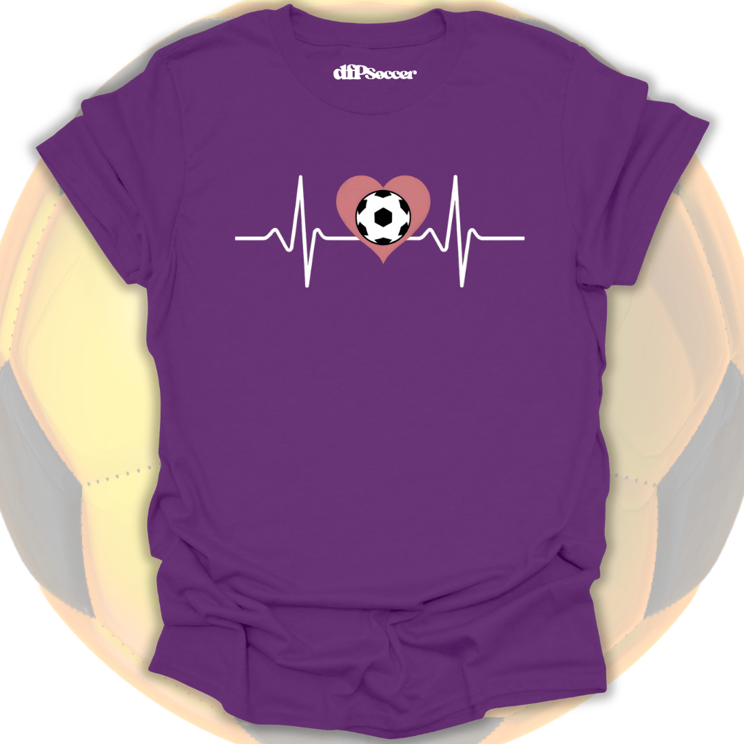 Soccer Heartbeat T-Shirt