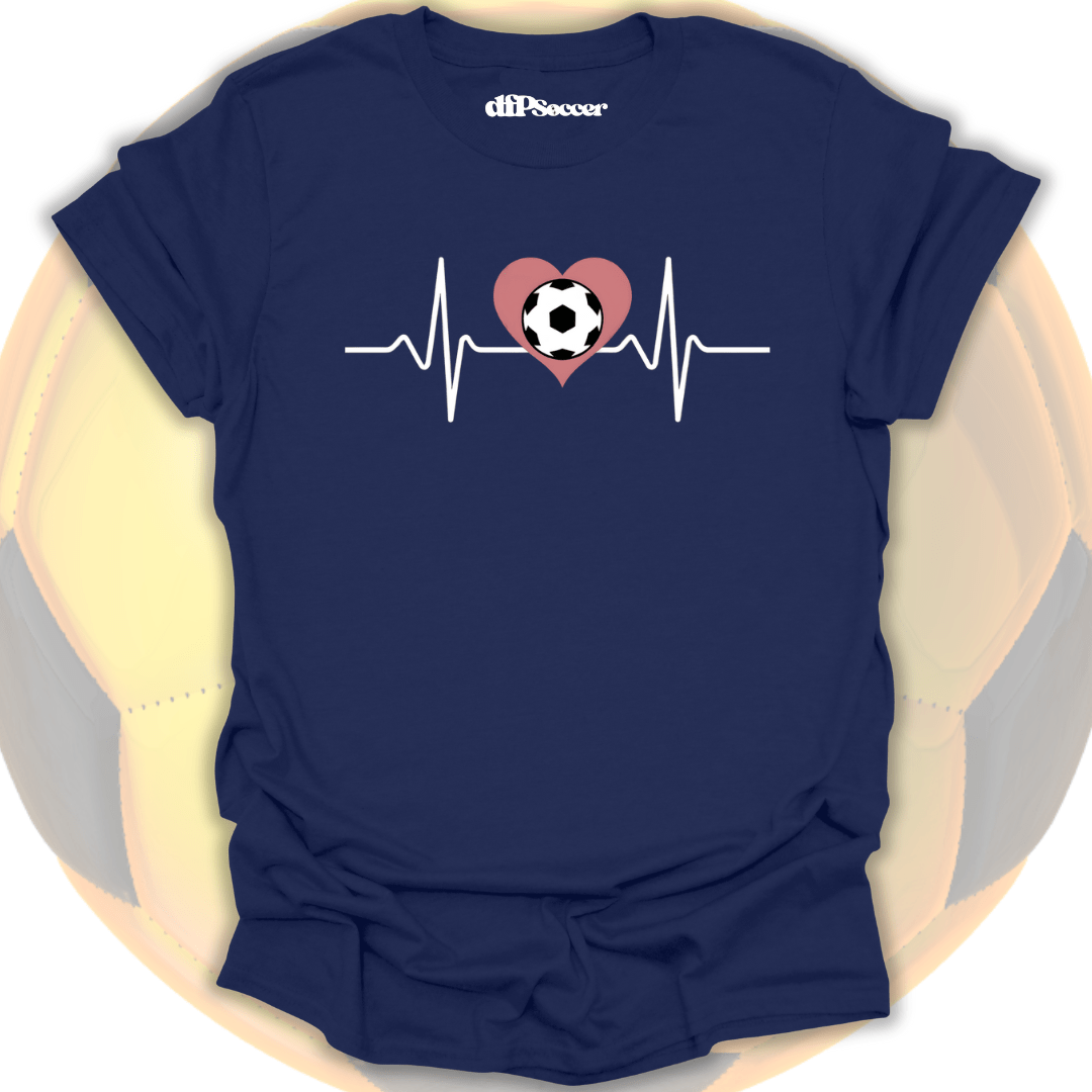 Soccer Heartbeat T-Shirt