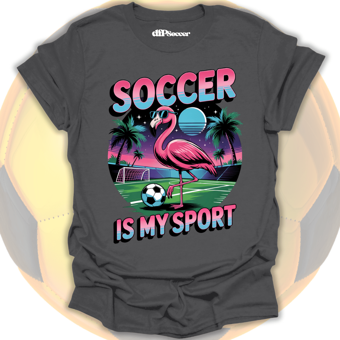 Flamingo Soccer T-Shirt