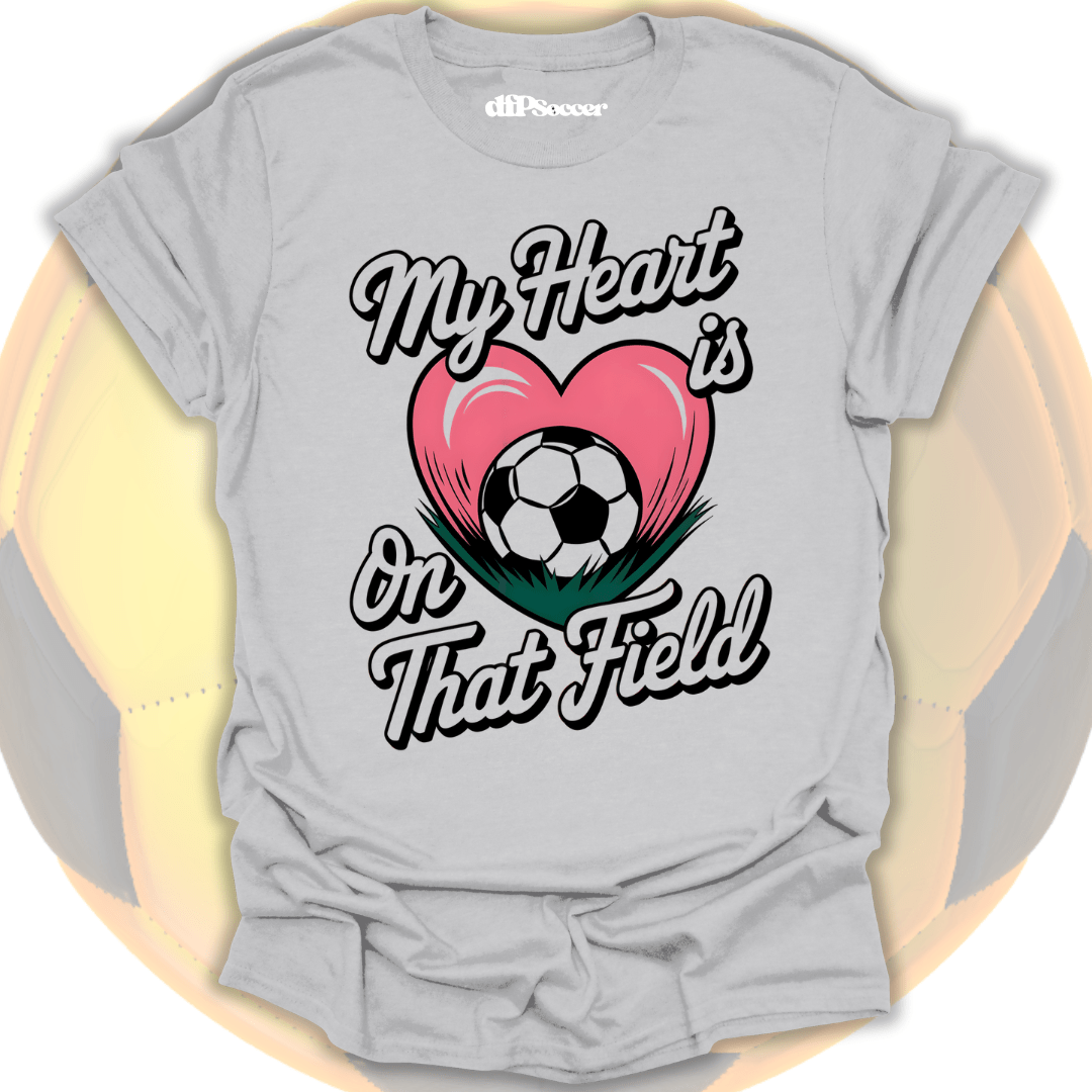 Heart On Soccer T-Shirt