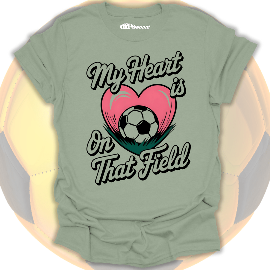 Heart On Soccer T-Shirt