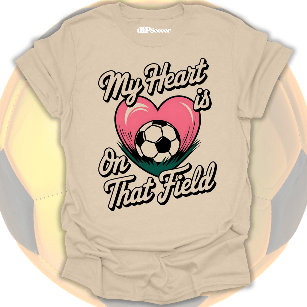 Heart On Soccer T-Shirt