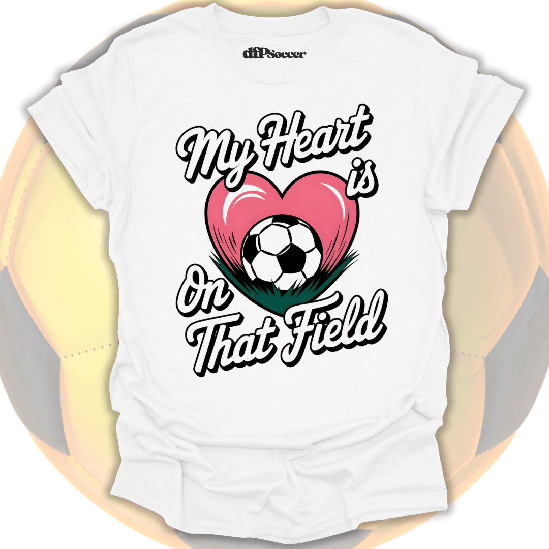 Heart On Soccer T-Shirt