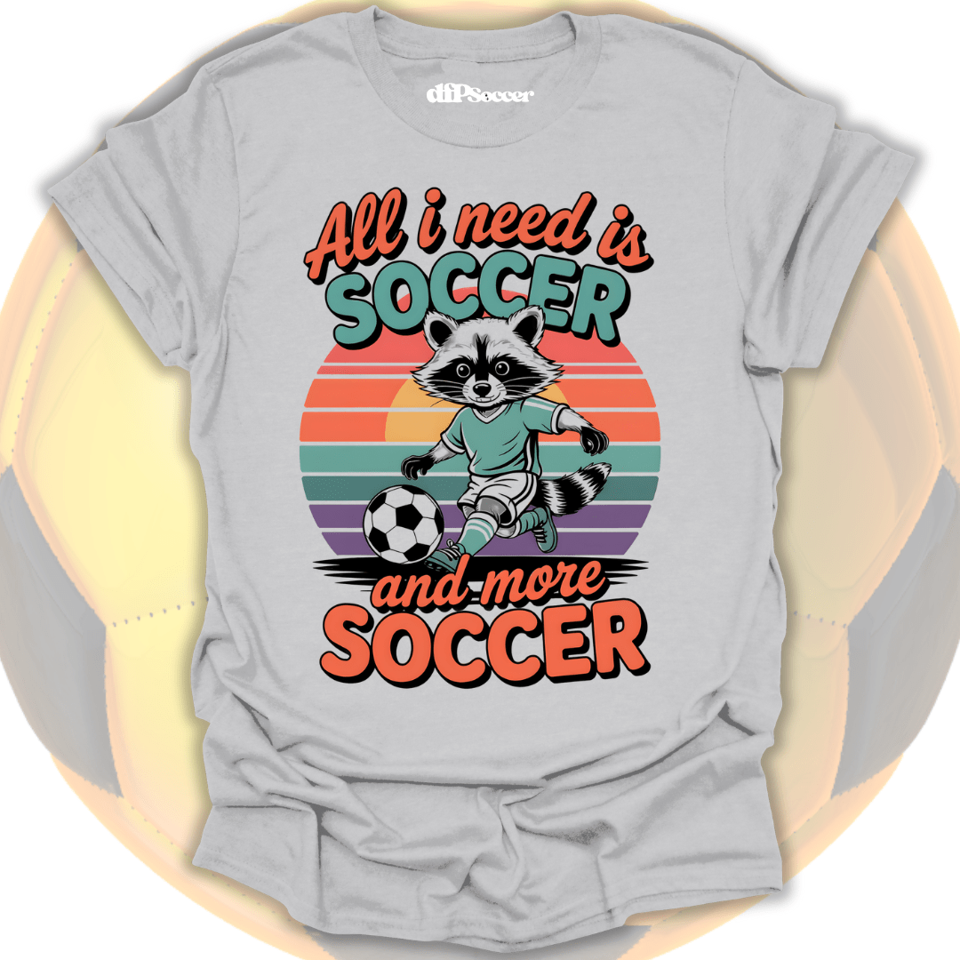 Soccer Raccoon T-Shirt