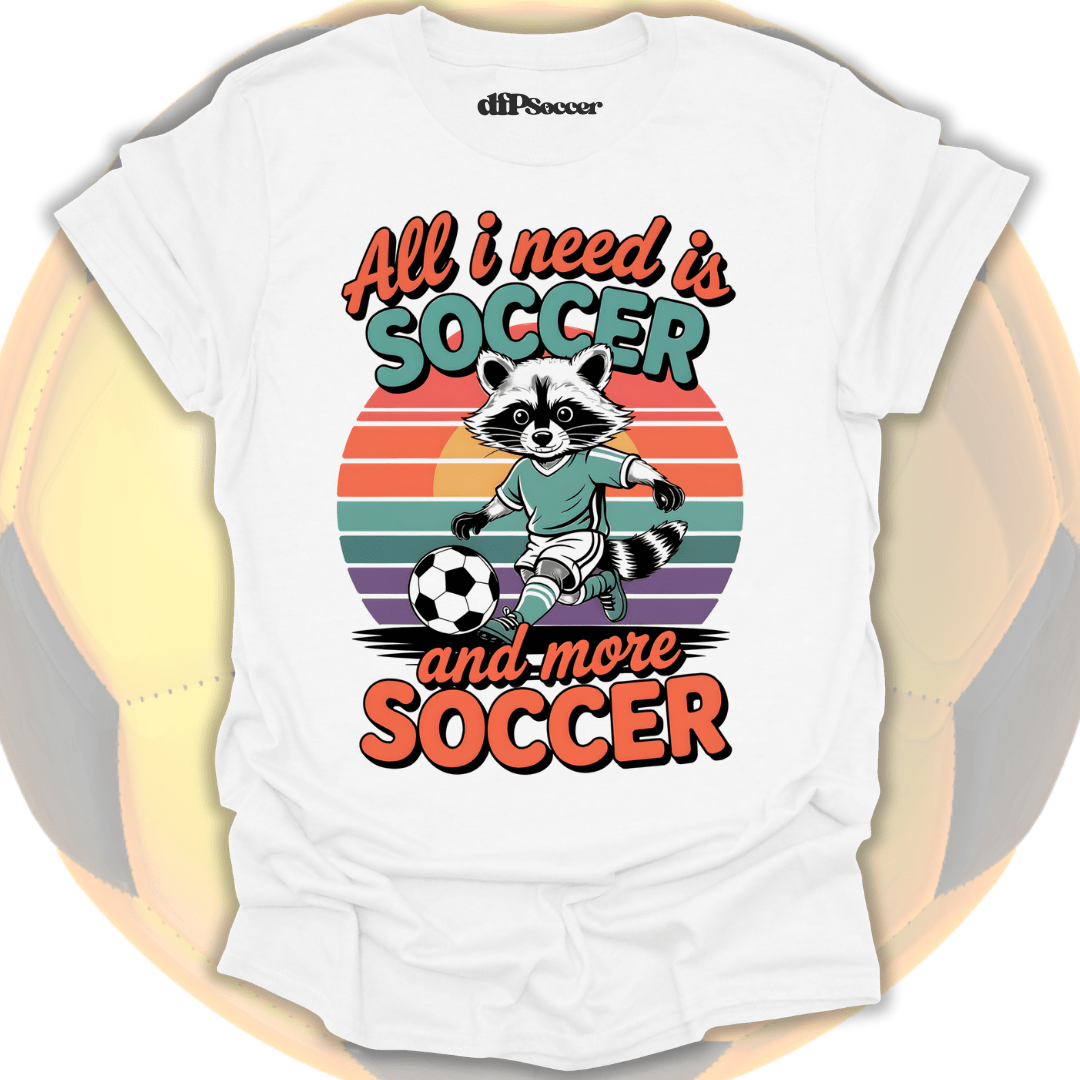 Soccer Raccoon T-Shirt