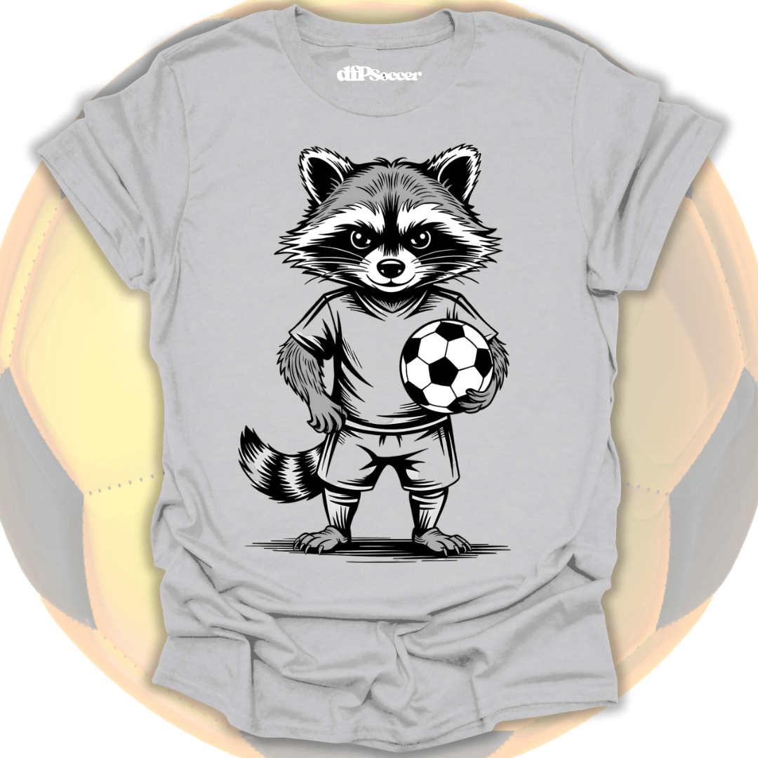 Raccoon Soccer T-Shirt