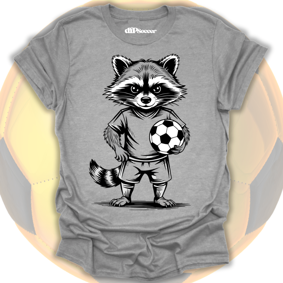 Raccoon Soccer T-Shirt