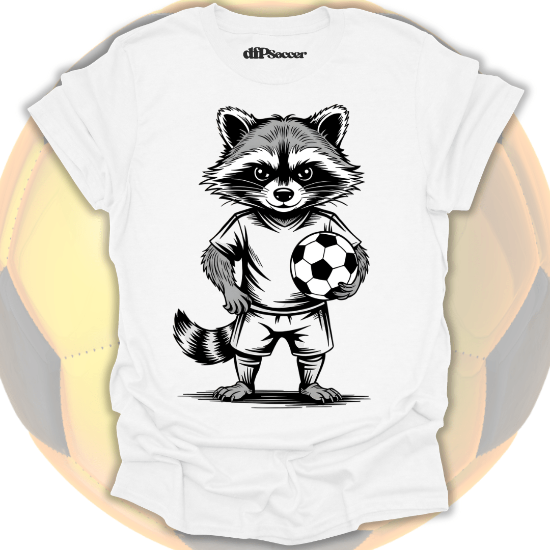 Raccoon Soccer T-Shirt