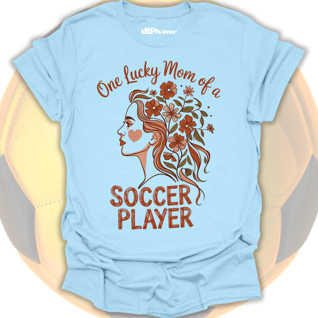 Lucky Mom Soccer T-Shirt