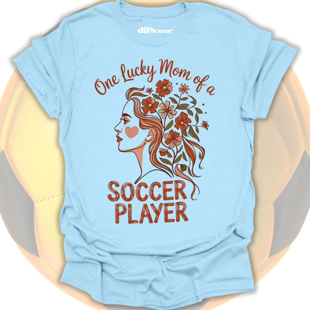 Lucky Mom Soccer T-Shirt