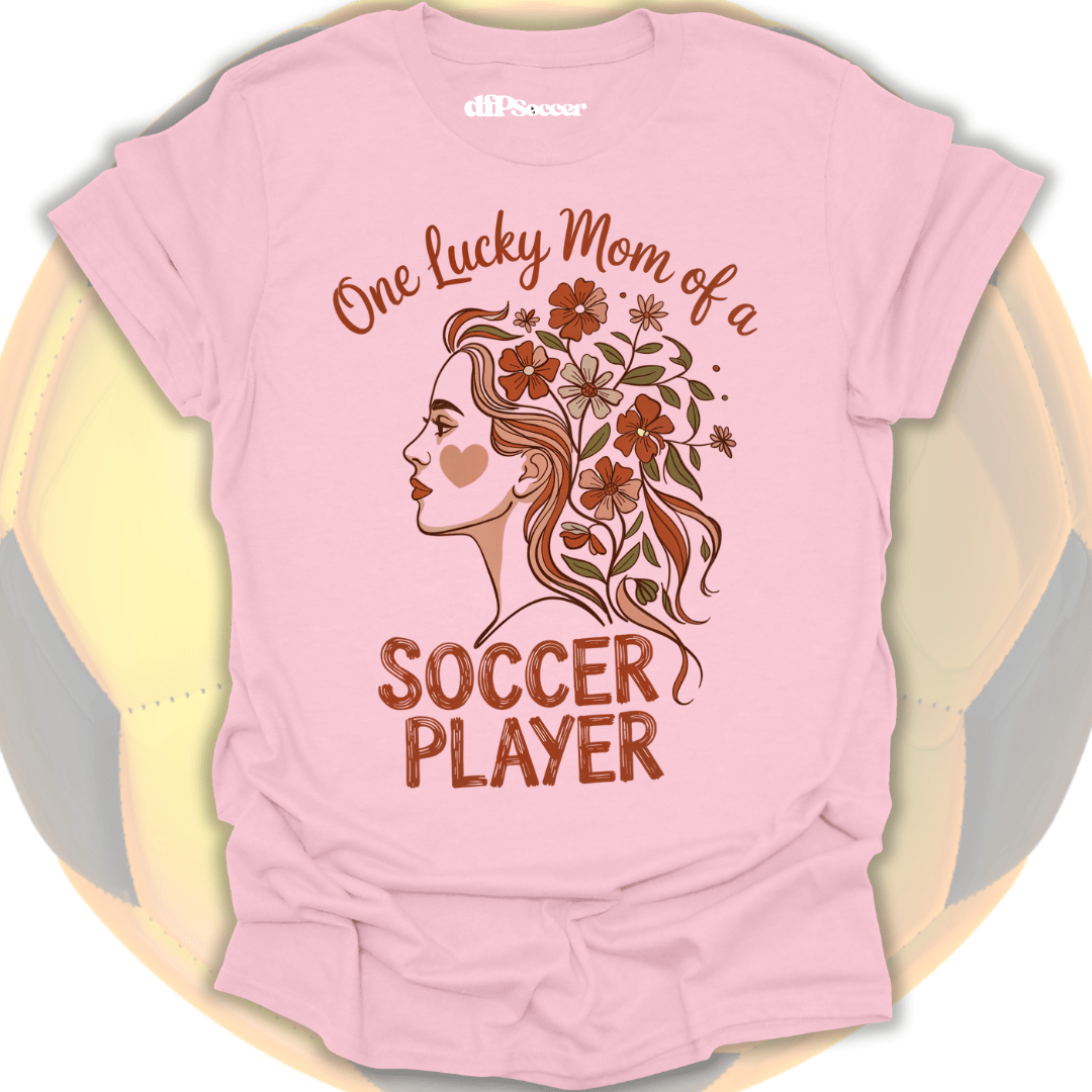 Lucky Mom Soccer T-Shirt