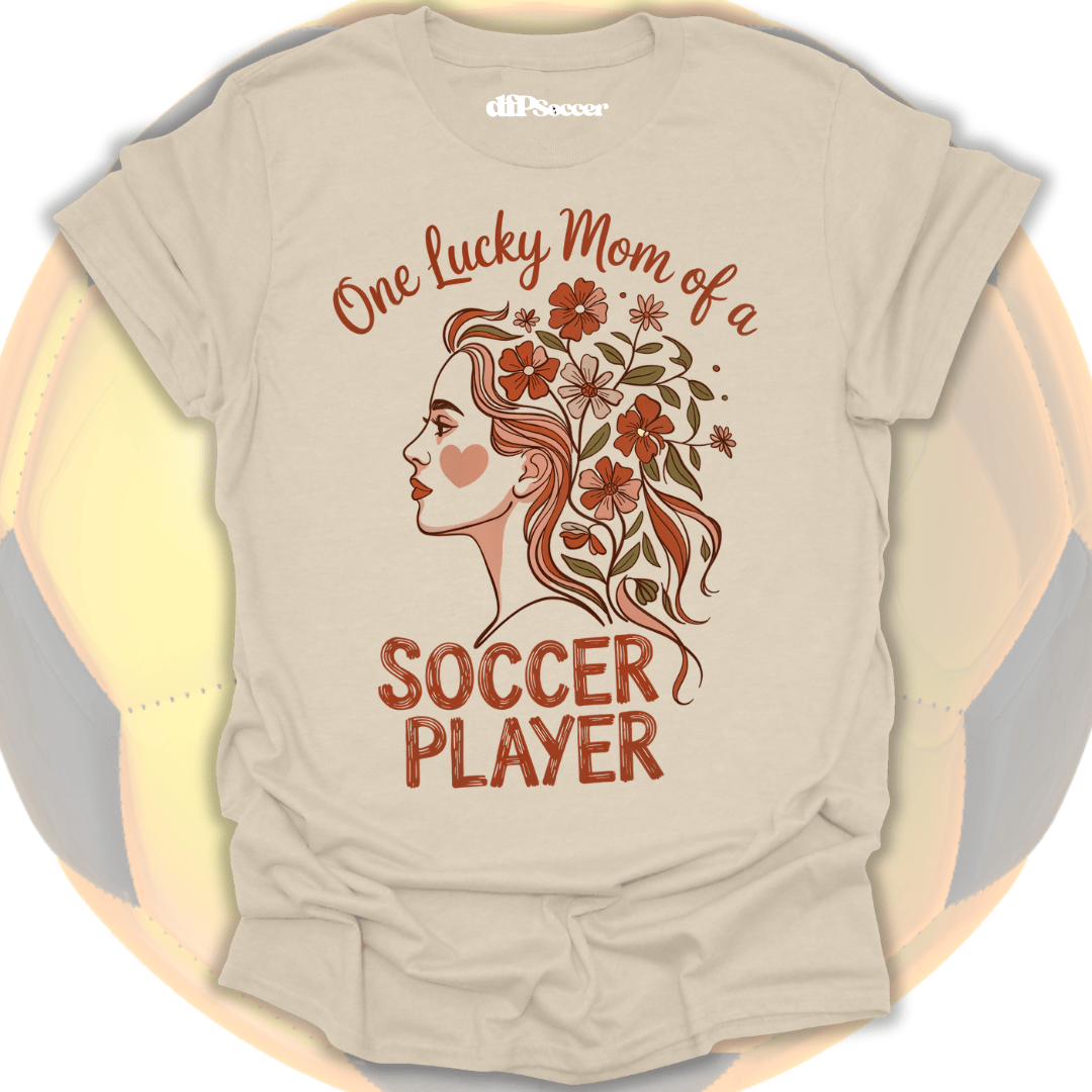 Lucky Mom Soccer T-Shirt