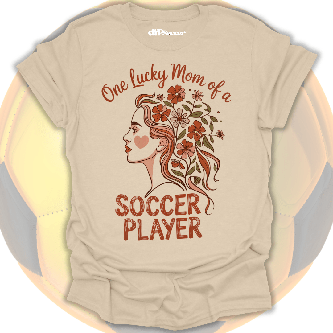 Lucky Mom Soccer T-Shirt