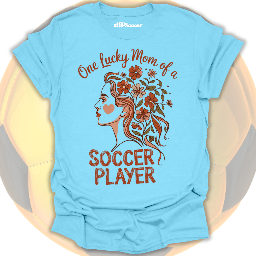 Lucky Mom Soccer T-Shirt