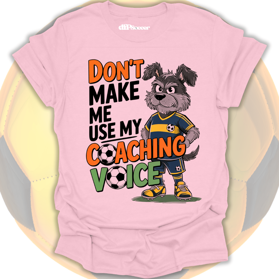 Coaching Voice Soccer T-Shirt
