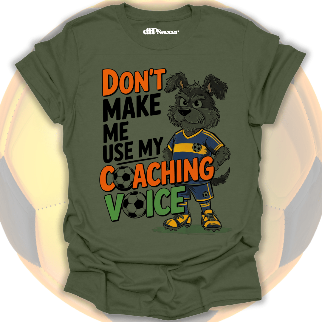 Coaching Voice Soccer T-Shirt