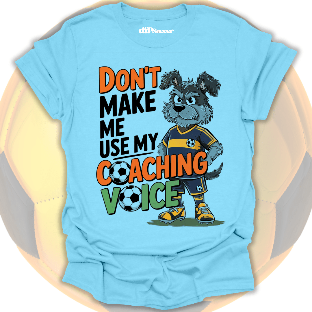 Coaching Voice Soccer T-Shirt