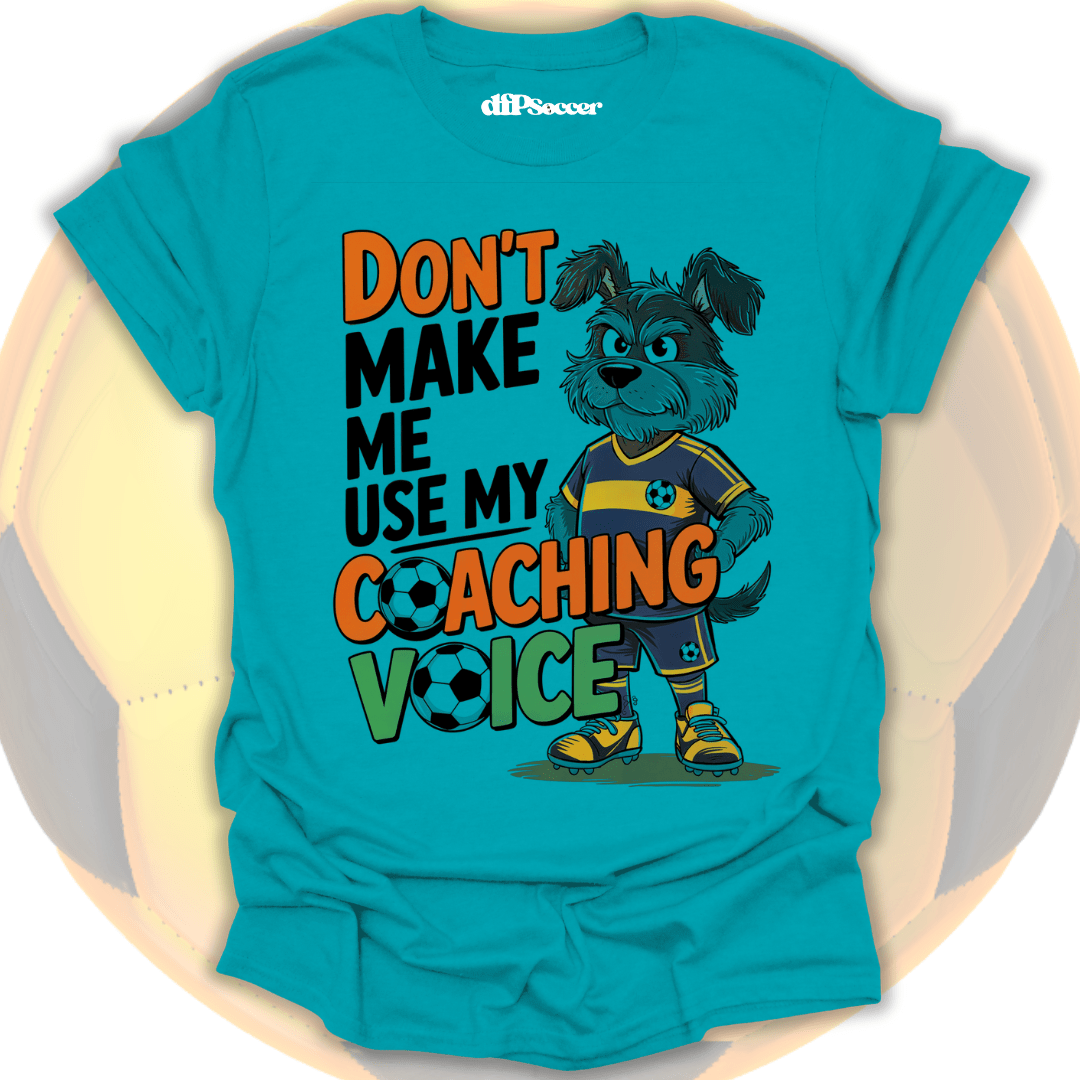 Coaching Voice Soccer T-Shirt