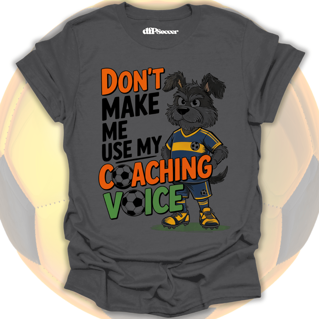 Coaching Voice Soccer T-Shirt