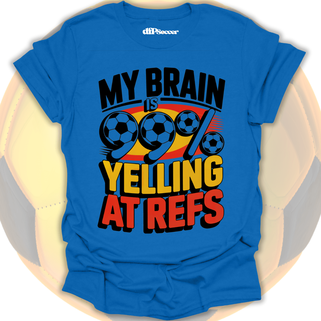Ref Yelling Brain T-Shirt