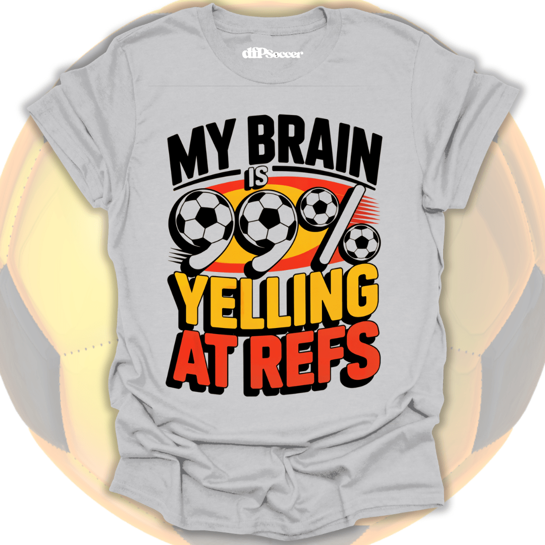 Ref Yelling Brain T-Shirt