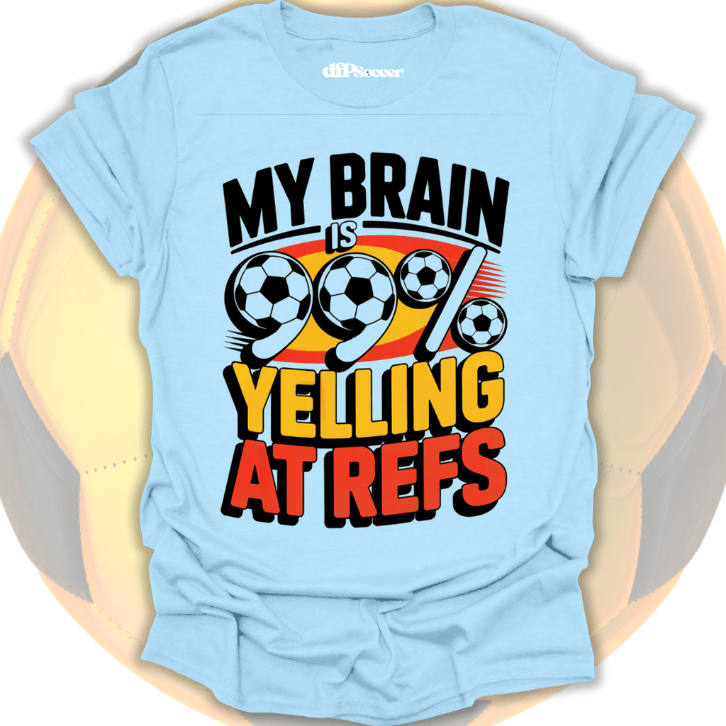 Ref Yelling Brain T-Shirt