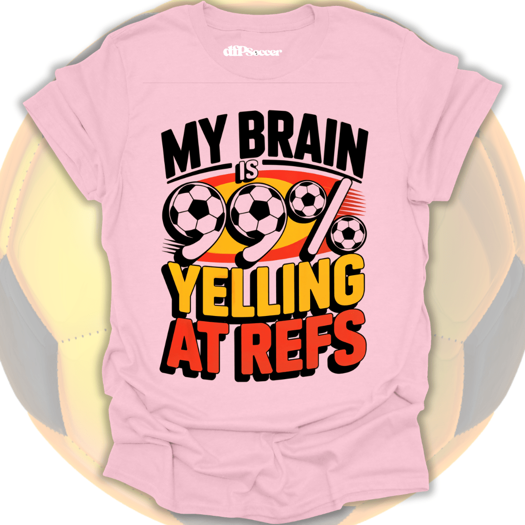 Ref Yelling Brain T-Shirt