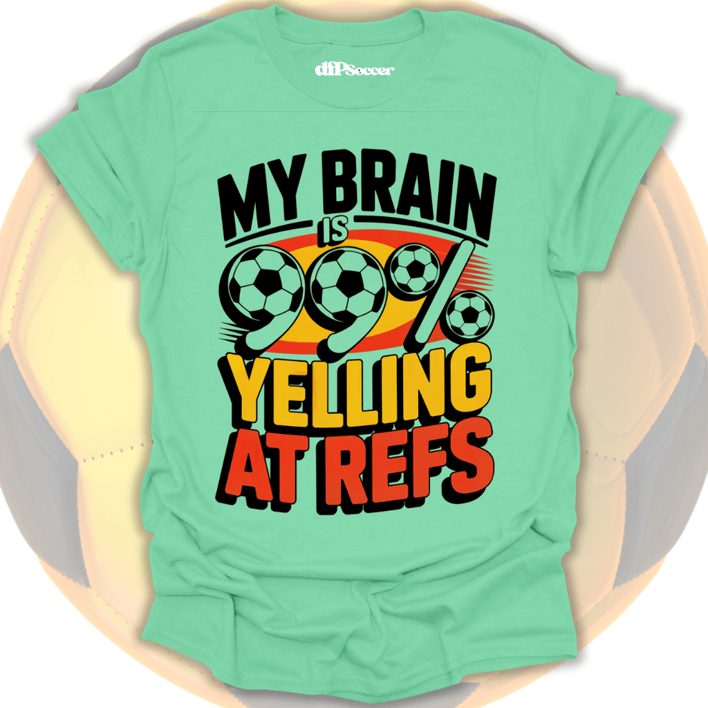 Ref Yelling Brain T-Shirt
