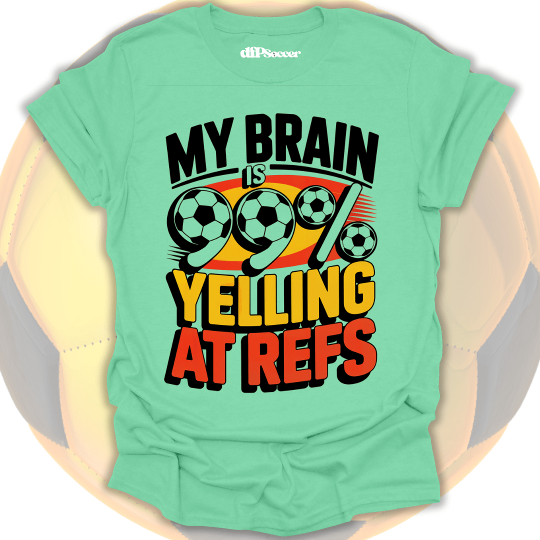 Ref Yelling Brain T-Shirt