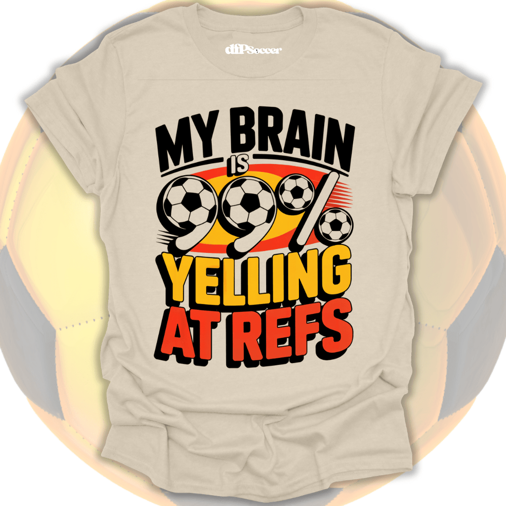 Ref Yelling Brain T-Shirt