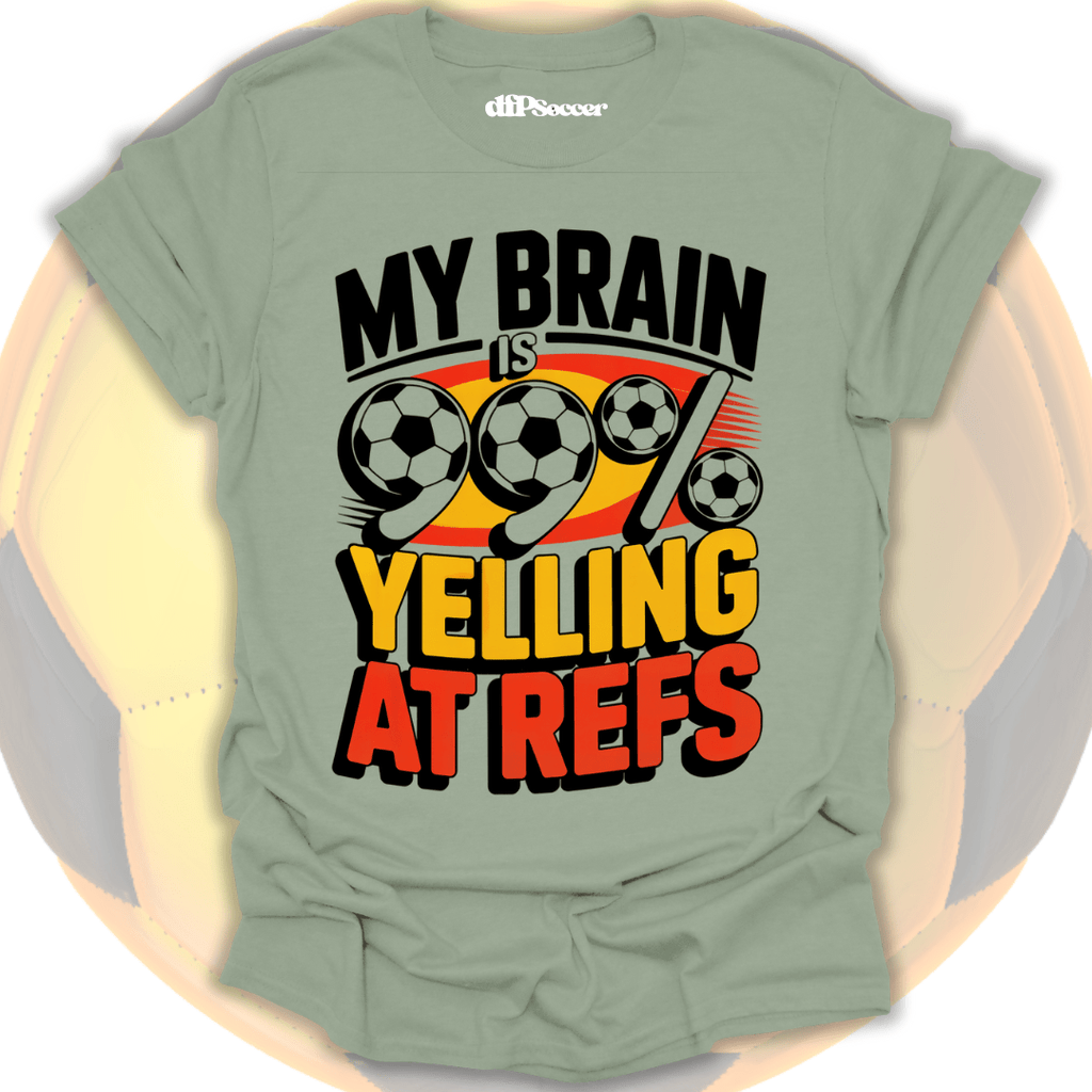 Ref Yelling Brain T-Shirt