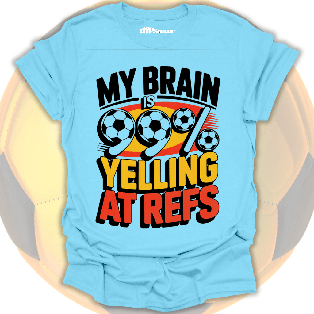 Ref Yelling Brain T-Shirt