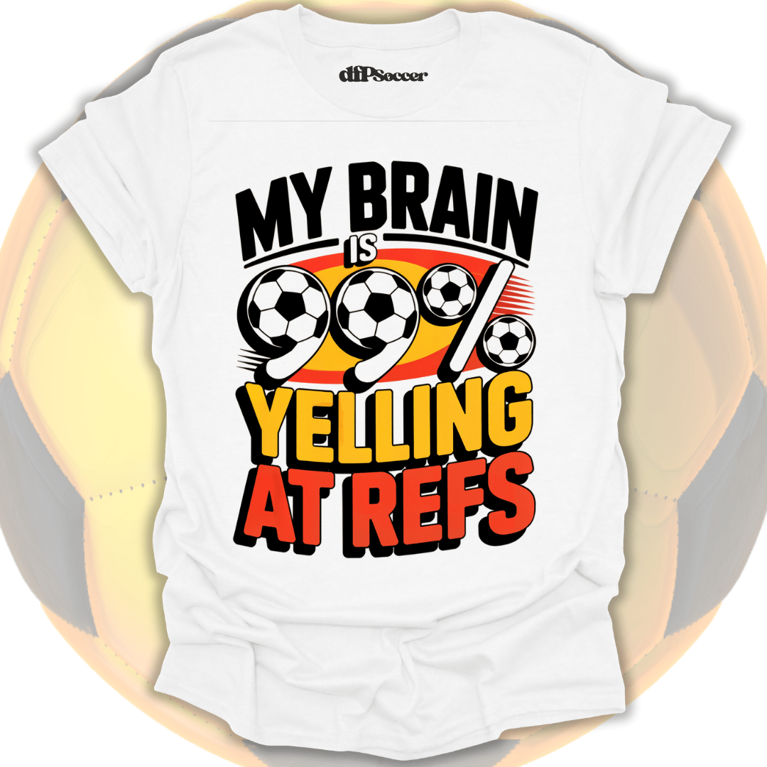 Ref Yelling Brain T-Shirt