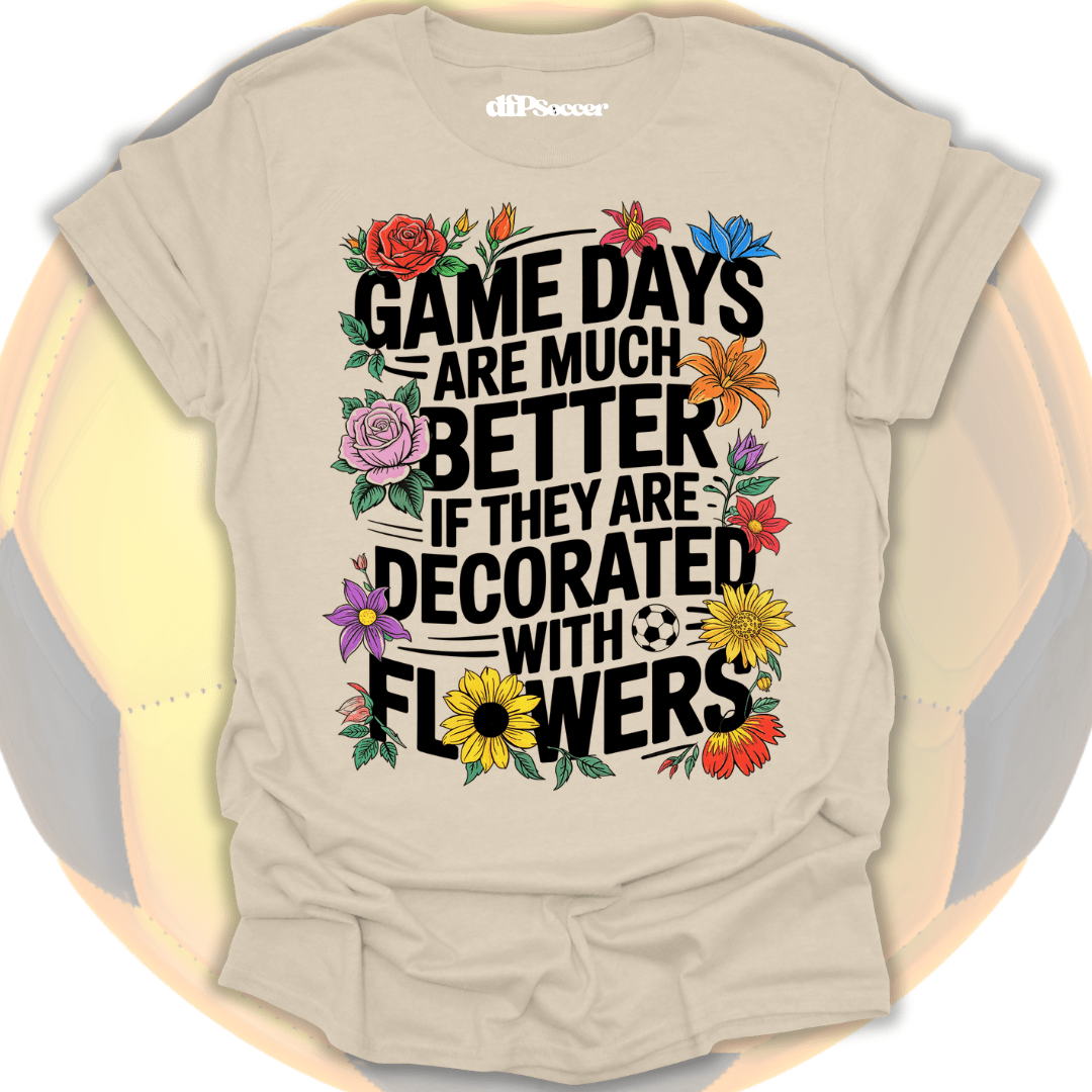 Game Day Flowery T-Shirt