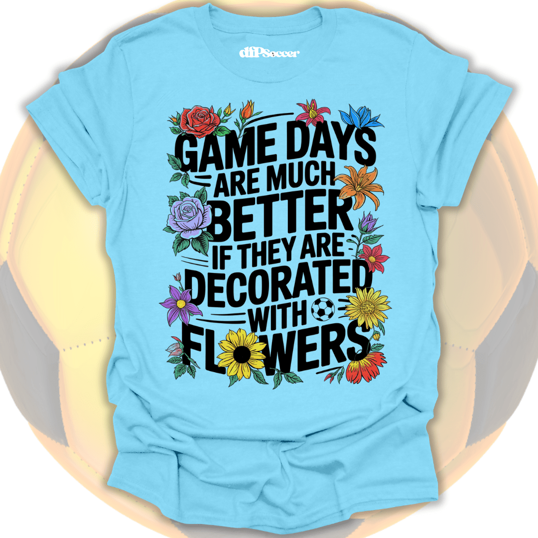 Game Day Flowery T-Shirt