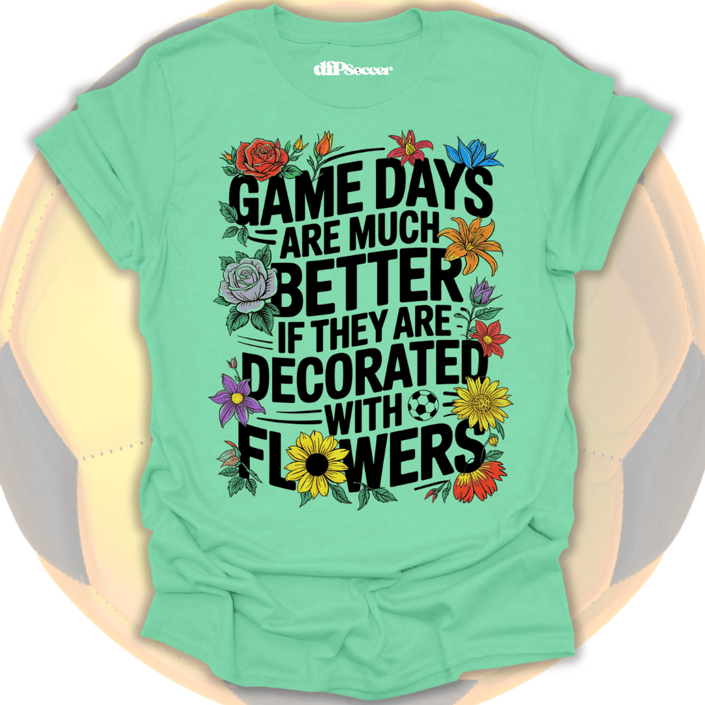 Game Day Flowery T-Shirt